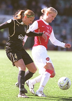 Katie Chapman (Arsenal) Karolina Westberg (Umea) Katie Chapman (Arsenal) Karolina Westberg (Umea)