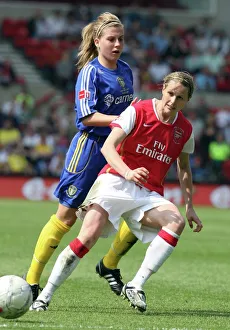 Kelly Smith (Arsenal) Sophie Walton (Leeds) Kelly Smith (Arsenal) Sophie Walton (Leeds)