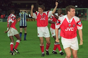 (L>R) Paul Davis, Paul Merson Kevin Campbell and John Jensen (Arsenal (L>R) Paul Davis, Paul Merson Kevin Campbell and John Jensen (Arsenal