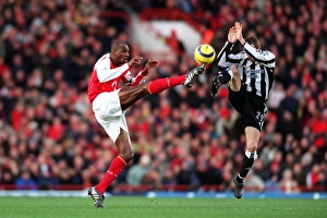Patrick Vieira (Arsenal) Lee Bowyer (Newcastle) Patrick Vieira (Arsenal) Lee Bowyer (Newcastle)