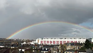 A Rainbow over Highbury Square photgraphed from Highbury House. 26/3/10 A Rainbow over Highbury Square photgraphed from Highbury House. 26/3/10