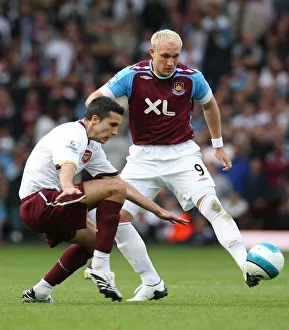 Robin van Perise (Arsenal) Dean Ashton (West Ham) Robin van Perise (Arsenal) Dean Ashton (West Ham)
