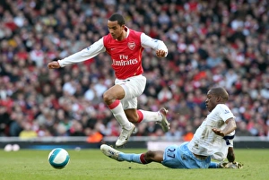 Theo Walcott (arsenal) Isaiah Osbourne (Villa) Theo Walcott (arsenal) Isaiah Osbourne (Villa)