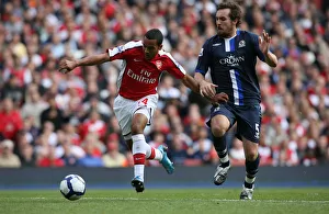 Theo Wallcott (Arsenal) Gael Givet (Blackburn) Theo Wallcott (Arsenal) Gael Givet (Blackburn)