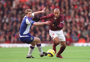 Thierry Henry (Arsenal) Andy Todd (Blackburn). Arsenal 3:0 Blackburn Rovers Thierry Henry (Arsenal) Andy Todd (Blackburn). Arsenal 3:0 Blackburn Rovers