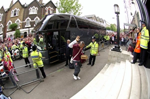 Thierry Henry (Arsenal) climbs the steps to the Marble Halls Thierry Henry (Arsenal) climbs the steps to the Marble Halls