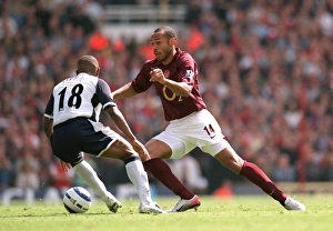 Thierry Henry (Arsenal) Jermaine Defoe (Tottenham) Thierry Henry (Arsenal) Jermaine Defoe (Tottenham)