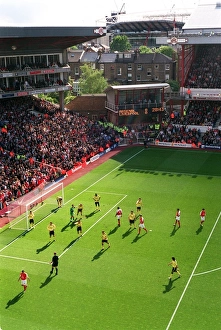 Highbury stadium/view east stand highbury new stadium background Highbury stadium/view east stand highbury new stadium background
