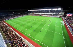 View from the West Stand roof. Arsenal v Inter Milan View from the West Stand roof. Arsenal v Inter Milan