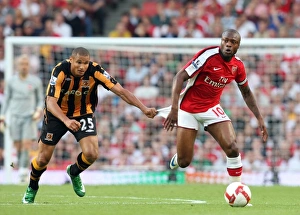 William Gallas (Arsenal) Daniel Cousin (Hull) William Gallas (Arsenal) Daniel Cousin (Hull)