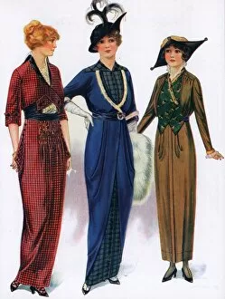 Images Dated 15th December 2005: 1910s USA womens hats dresses