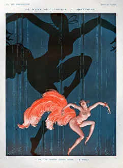 1920s France La Vie Parisienne Magazine Plate 1920s France La Vie Parisienne Magazine Plate
