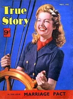 Advertising Archives Collection: 1940s UK True Story Magazine Cover