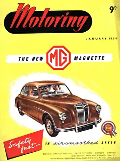 1950s UK cars mg magnette covers magazines 1950s UK cars mg magnette covers magazines