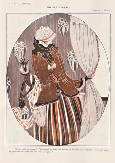 Vintage French Magazine Illustrations Prints: 30586736