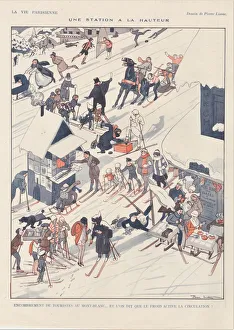 Winter Sports Illustration Prints: 30587261