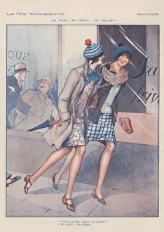Vintage City Street Scene Prints: 30587612