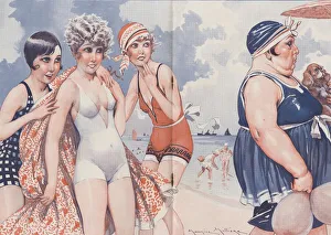 Women On The Beach Prints: 30587768