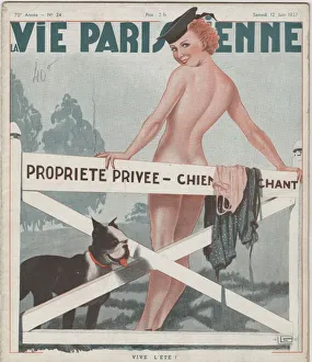 La Vie Parisienne Magazine Cover Prints: 30588239