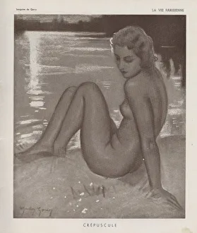 Images Dated 2020 August: Vintage 1960s Print Ad for Women's Perfume