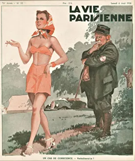 Vintage Print Ad for Women's Perfume