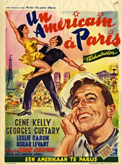 An American In Paris 1951 1950s France Gene Kelly, Georges Cuetary musicals MGM Metro An American In Paris 1951 1950s France Gene Kelly, Georges Cuetary musicals MGM Metro