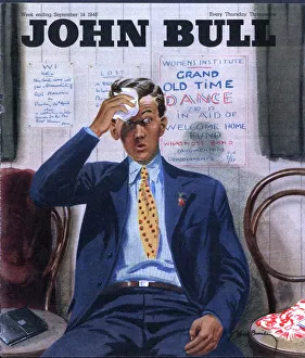John Bull 1946 1940s UK tired exhausted demob womens institute magazines John Bull 1946 1940s UK tired exhausted demob womens institute magazines