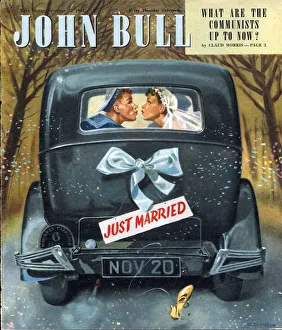 John Bull 1947 1940s UK love brides weddings just married marriages magazines John Bull 1947 1940s UK love brides weddings just married marriages magazines