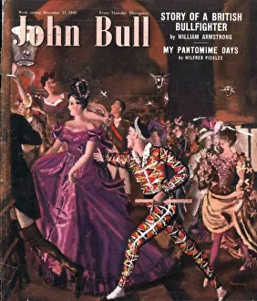 John Bull 1949 1940s UK fancy dress party magazines dancing John Bull 1949 1940s UK fancy dress party magazines dancing