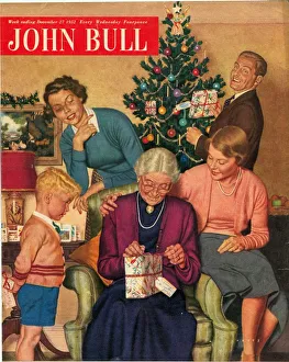 John Bull 1950s UK presents trees magazines John Bull 1950s UK presents trees magazines