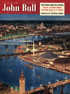 John Bull 1951 1950s UK festival of Britain magazines John Bull 1951 1950s UK festival of Britain magazines