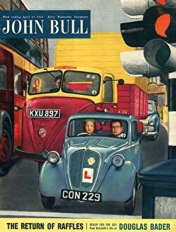 Images Dated 1st September 2006: John Bull 1954 1950s UK cars learner drivers learning to drive magazines