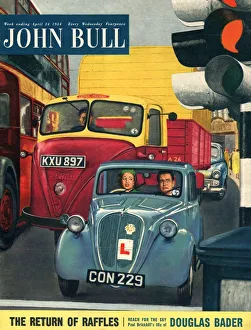 John Bull 1954 1950s UK cars learner drivers learning to drive magazines John Bull 1954 1950s UK cars learner drivers learning to drive magazines