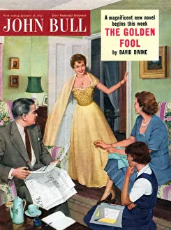 John Bull 1954 1950s UK party magazines family John Bull 1954 1950s UK party magazines family