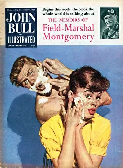 John Bull 1958 1950s UK bathrooms mirrors razors magazines John Bull 1958 1950s UK bathrooms mirrors razors magazines