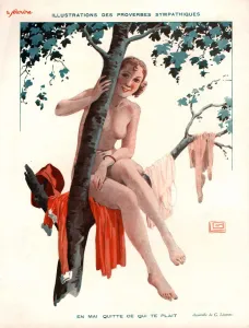 Le Sourire 1920s France glamour erotica naturists naked climbing trees nudes magazines Le Sourire 1920s France glamour erotica naturists naked climbing trees nudes magazines