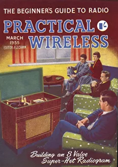 Practical Wireless 1950s UK radios listening to music diy hi-fi magazines do it yourself Practical Wireless 1950s UK radios listening to music diy hi-fi magazines do it yourself