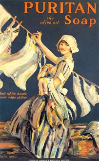 Puritan 1910s UK washing powder products detergent Puritan 1910s UK washing powder products detergent