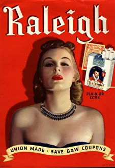 Raleigh 1930s USA glamour cigarettes smoking Raleigh 1930s USA glamour cigarettes smoking
