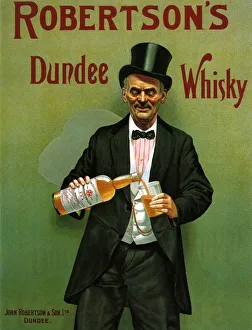 Robertson's 1904 1900s UK whisky alcohol whiskey advert Robertsons Scottish Scotch Robertson's 1904 1900s UK whisky alcohol whiskey advert Robertsons Scottish Scotch
