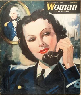 Woman 1940s UK navy women at war WW2 magazines Woman 1940s UK navy women at war WW2 magazines