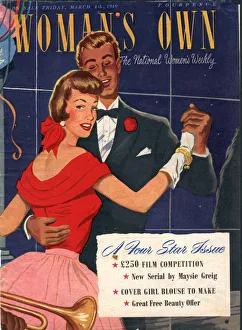 Womans Own 1940s UK covers magazines dancing Womans Own 1940s UK covers magazines dancing