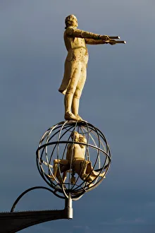 Germany/baden wurttemberg/mesmer sculpture meersburg germany Germany/baden wurttemberg/mesmer sculpture meersburg germany