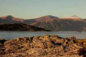 The view to Kingairloch from Port Appin in Argyll and Bute, Scotland The view to Kingairloch from Port Appin in Argyll and Bute, Scotland