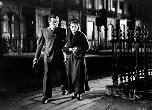 Brian Worth and Jane Wenham in a scene from An Inspector Calls (1954) Brian Worth and Jane Wenham in a scene from An Inspector Calls (1954)