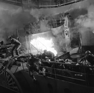 Dunkirk 1958 Explosion Sequence Print