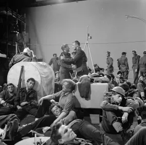 British War Movies Prints: On the stage at Ealing