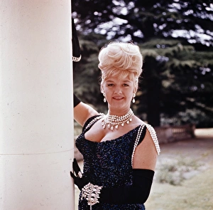 Joan Sims in a portrait image for Carry On Cowboy Joan Sims in a portrait image for Carry On Cowboy