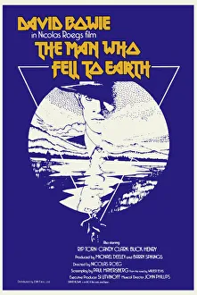 The Man Who Fell To Earth UK one sheet variant colour The Man Who Fell To Earth UK one sheet variant colour