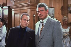 Agatha Christie Collection: Tony Curtis and Rock Hudson in a scene from The Mirror Crack d (1980)